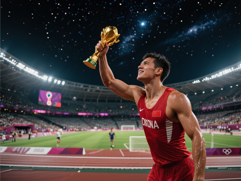 体育不仅仅是一场比赛，更是一种情感的释放和梦想的追