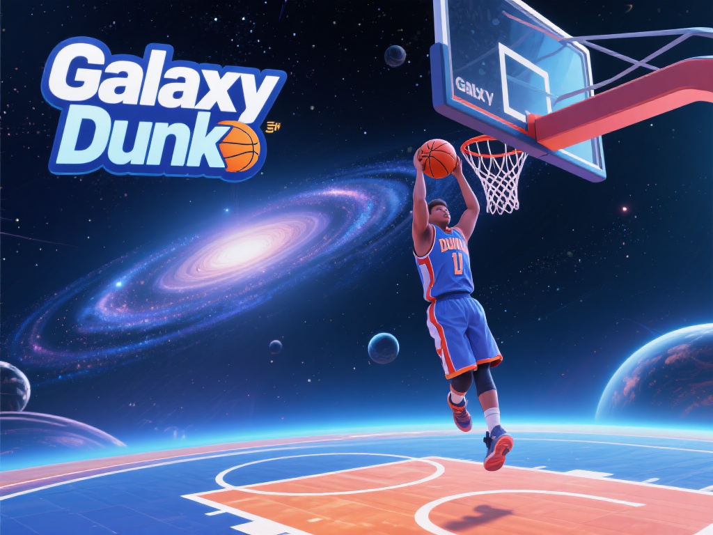 以一款虚拟的体育游戏为例，假设其背景设定为在星际间